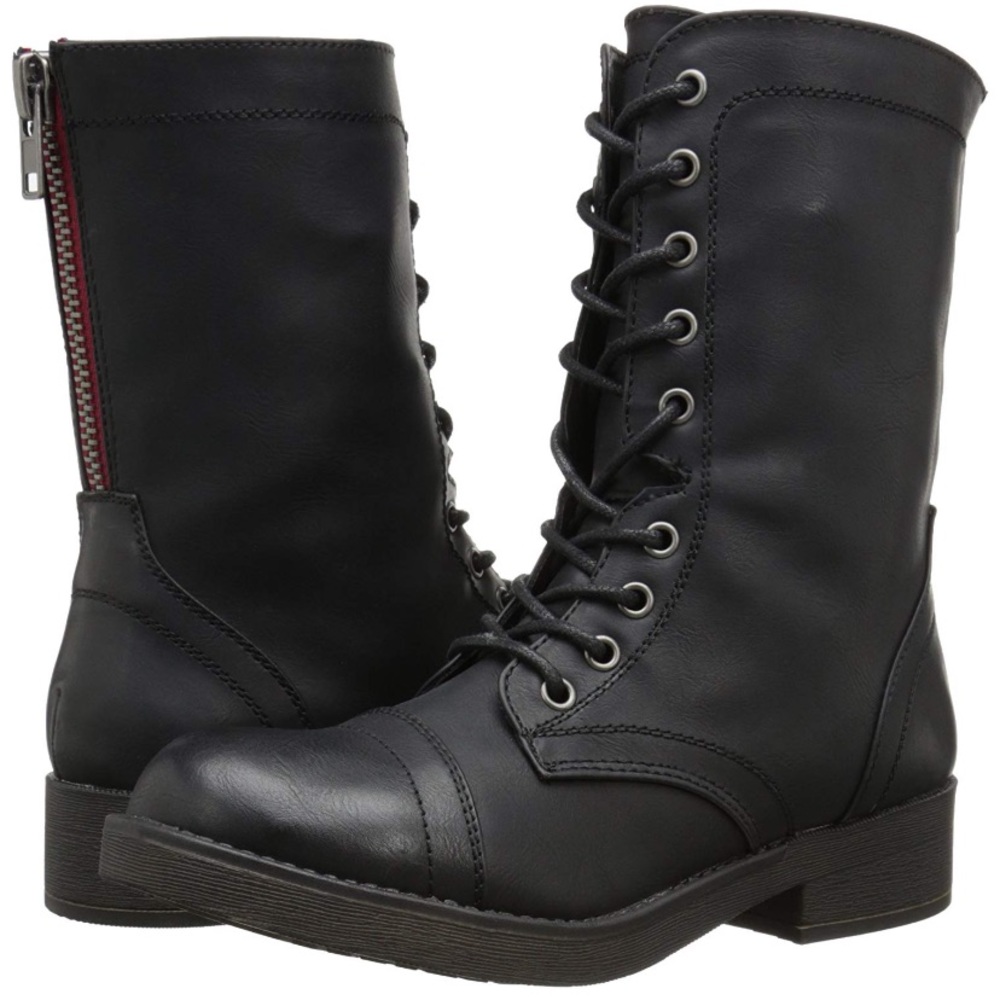Madden Combat Boots Black